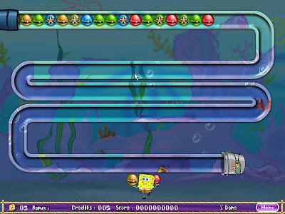 تحميل لعبة سبونجبوب Sponge BOB Square Pants على رابط ميديا فاير Mediafire Spongebob squarepants bubble rush 4